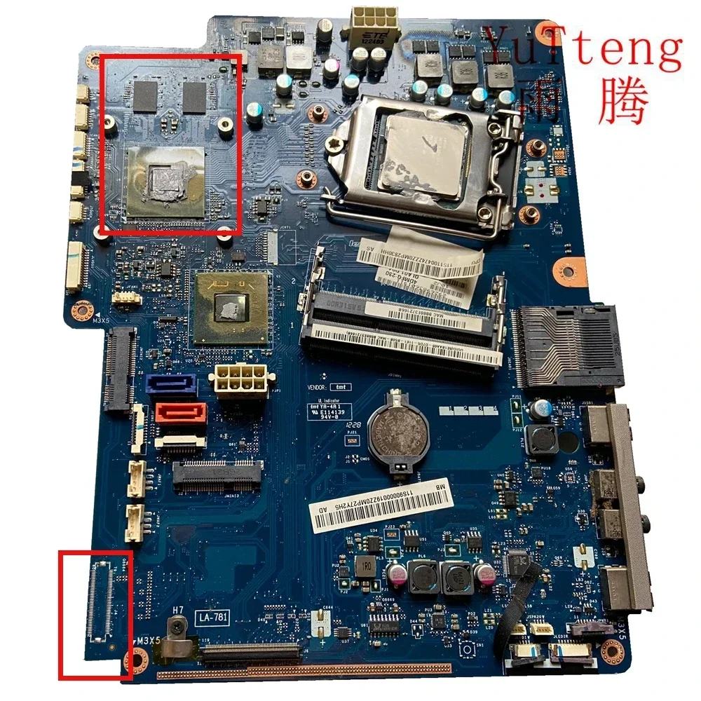 LA-7811P is suitable for Lenovo Ideacentre B520e motherboard, there is no TV function, the motherboard tests ok to send