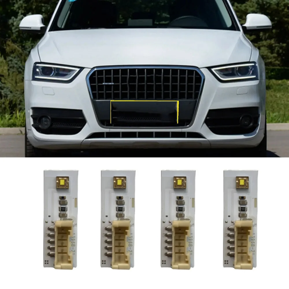 

White Angel Eyes DRL LED Boards 8U0941475A For AUDI Q3 RSQ3 2012-2015 Xenon Heaqdlight Daytime Running Lights Car Accessory