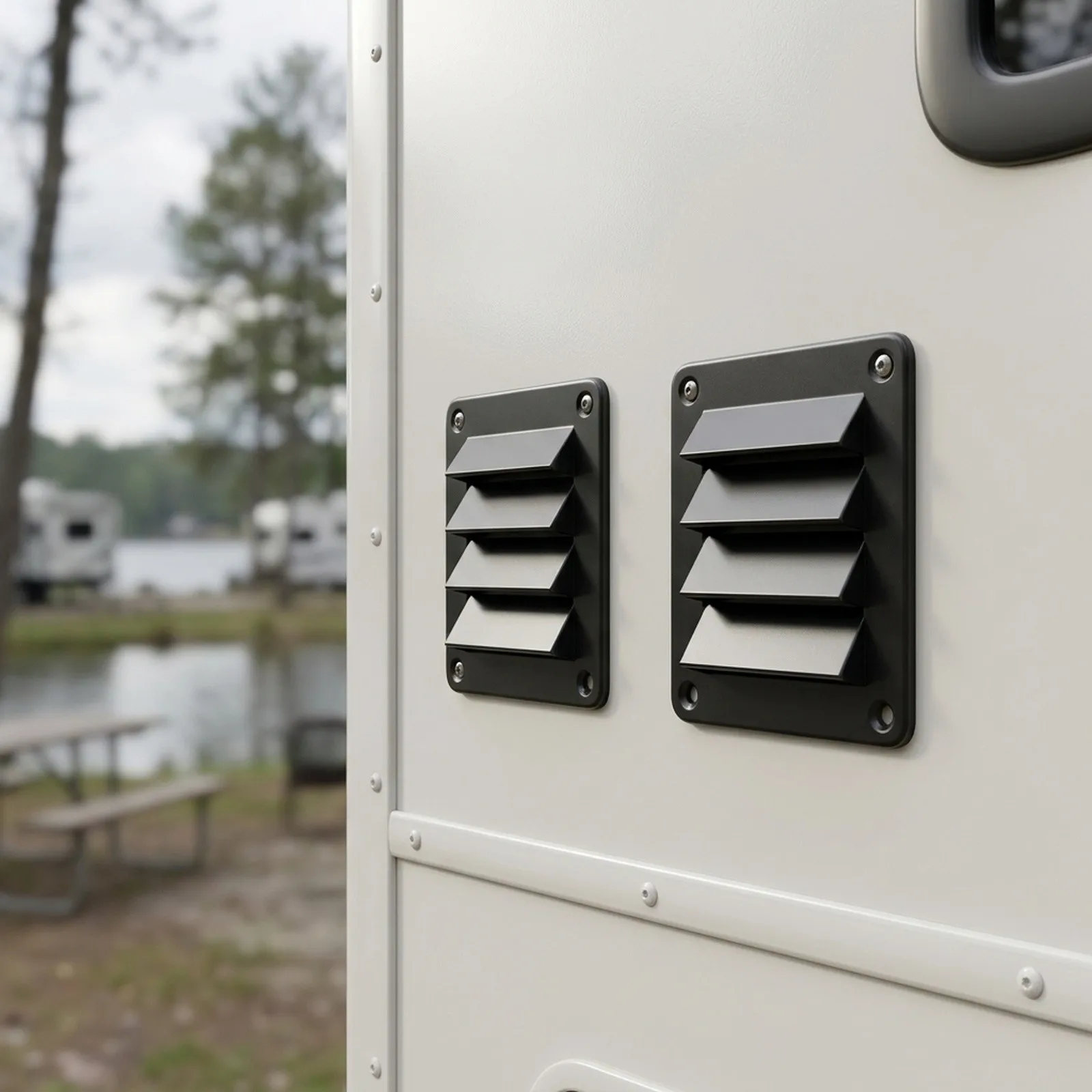 Easy Installation Vent for rv for exhaust Vent Covers Efficient Air Management Compact And Lightweight For RVs For Bathrooms