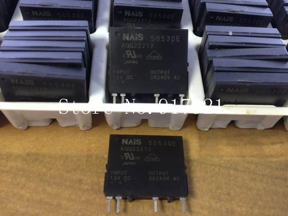 [ZOB] original original AQG22212 12VDC 2A240V genuine original solid state relay  --50pcs/lot