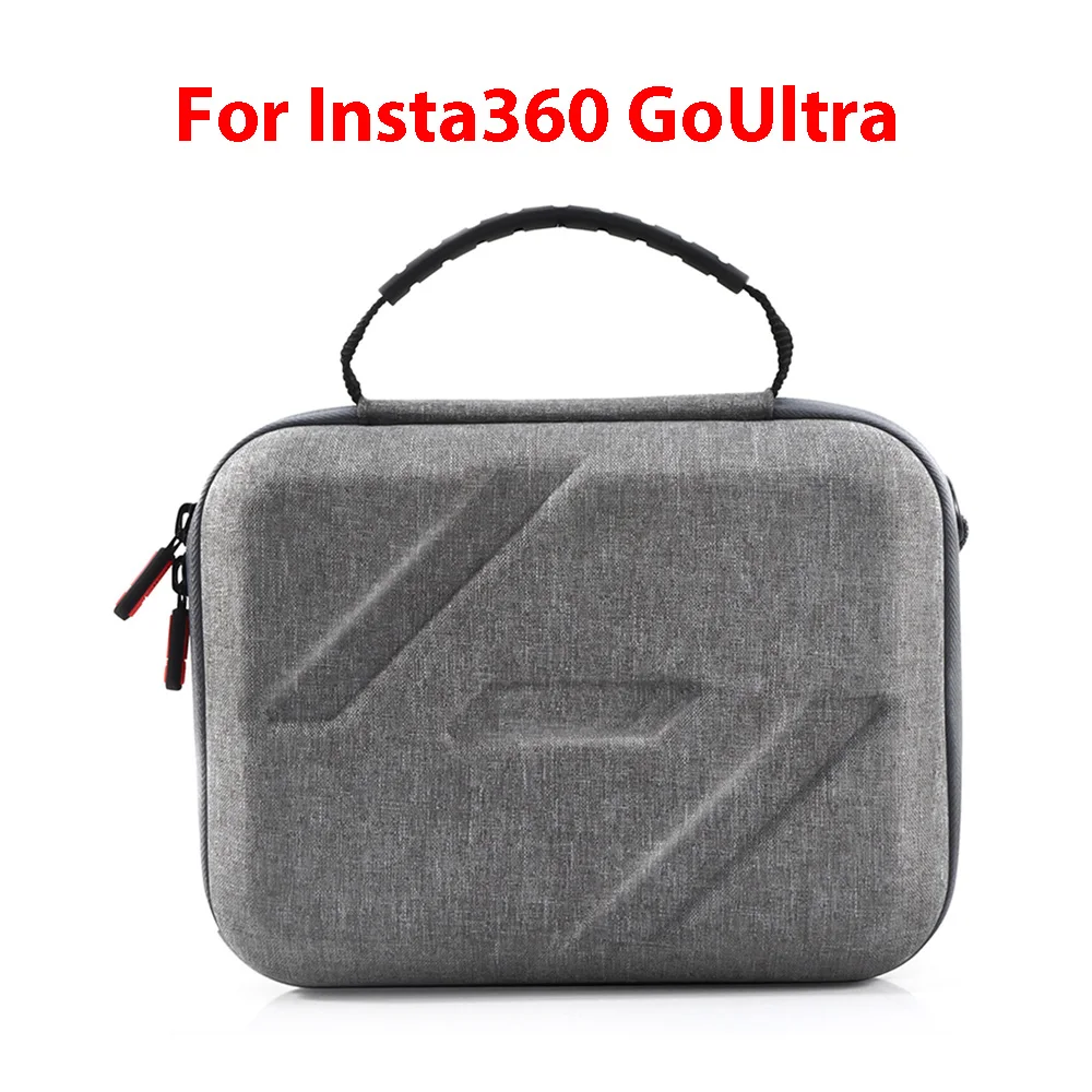 

For Insta360 GoUltra Nylon Fabric Storage Bag All-in-One Camera Organizer Bag Shockproof Case Thumb Camera Accessories