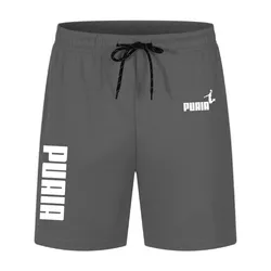 Men Casual Shorts New In Polyester Mesh Shorts Four Seasons Gym Fitness Breathabl Elastic Drawstring Running Sport Shorts