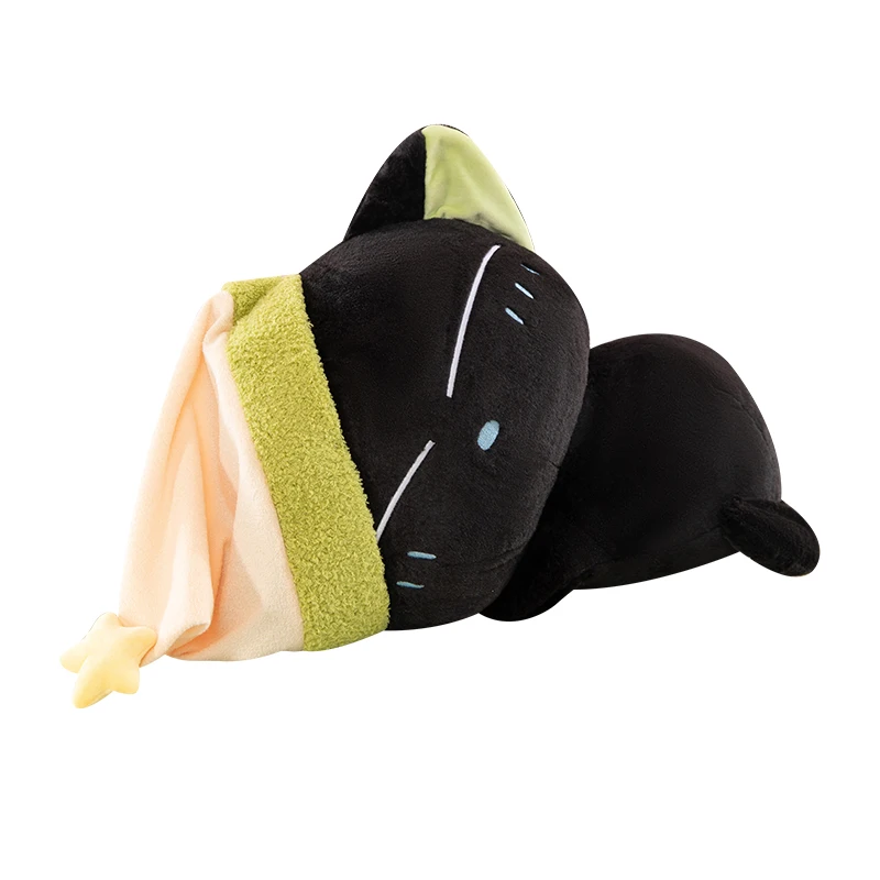 50cm公式アニメ「羅小灰の伝説」グッドナイトラブリーキャットドールぬいぐるみ枕オリジナル漫画コスプレギフト