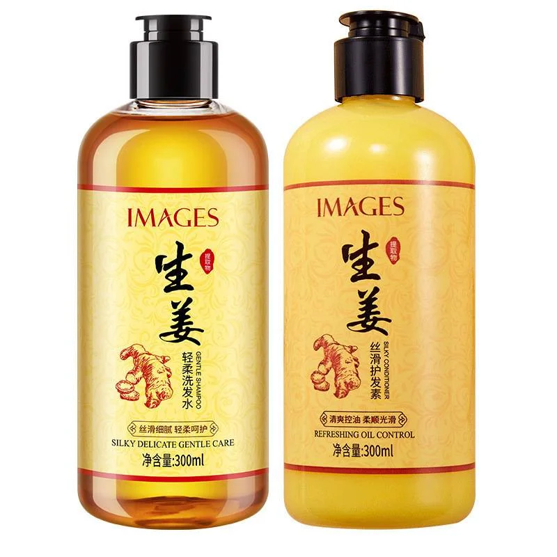 IMAGES Ginger Shampoo & Conditioner Set Shampoo E Condicionador Profissional