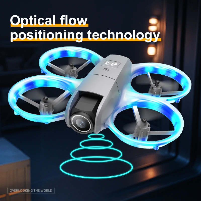 NEW M9 Mini Professional Drone 4K HD Dual Camera Profesional 90° Adjustable optical flow Positioning Quadcopter Stunt Roll UAV