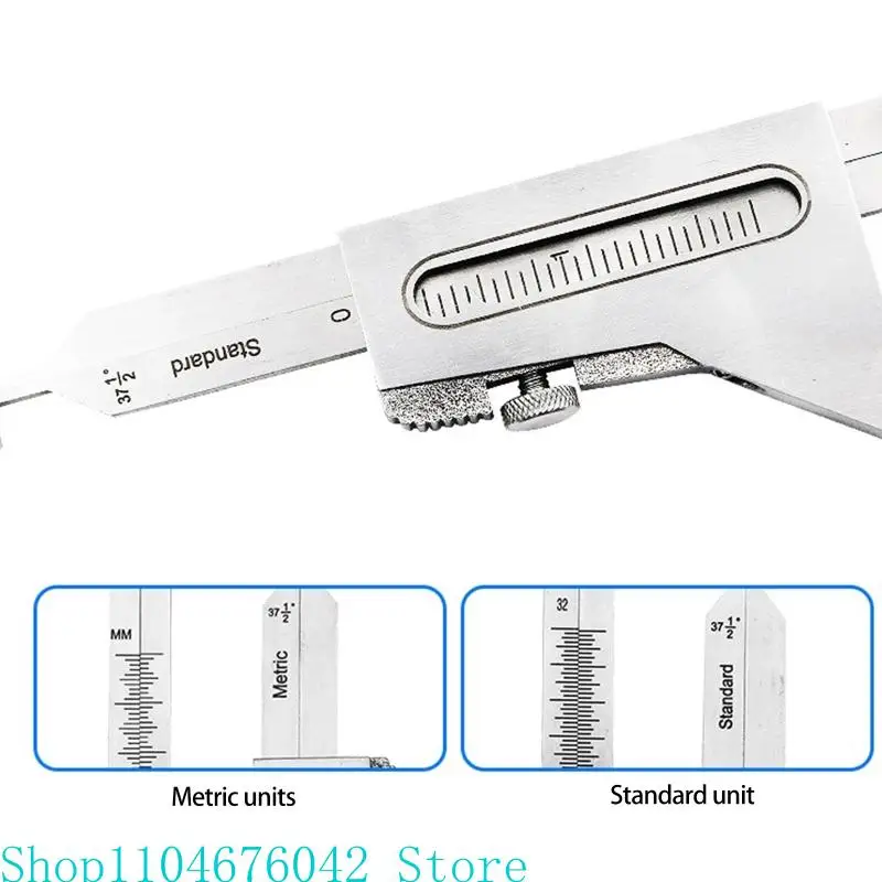 

Welding Gauge Gage Test Ulnar Welder Inspection Gauge Both Inch & Metric Stainless Steel Welding Gage Used for Workshop
