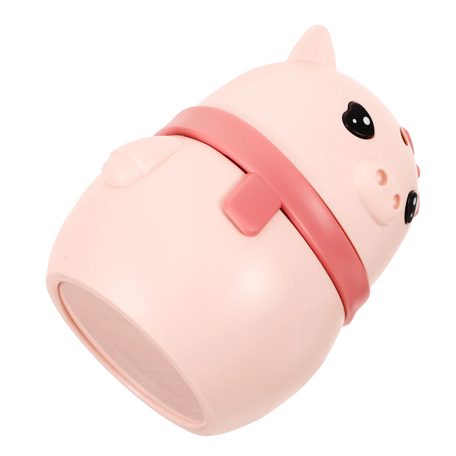 

Toothpick Holder PP Plastic Cartoon Pig Design 150 Toothpicks Pop Up Automatic Storage Box for Home Office Restaurant Kitchen