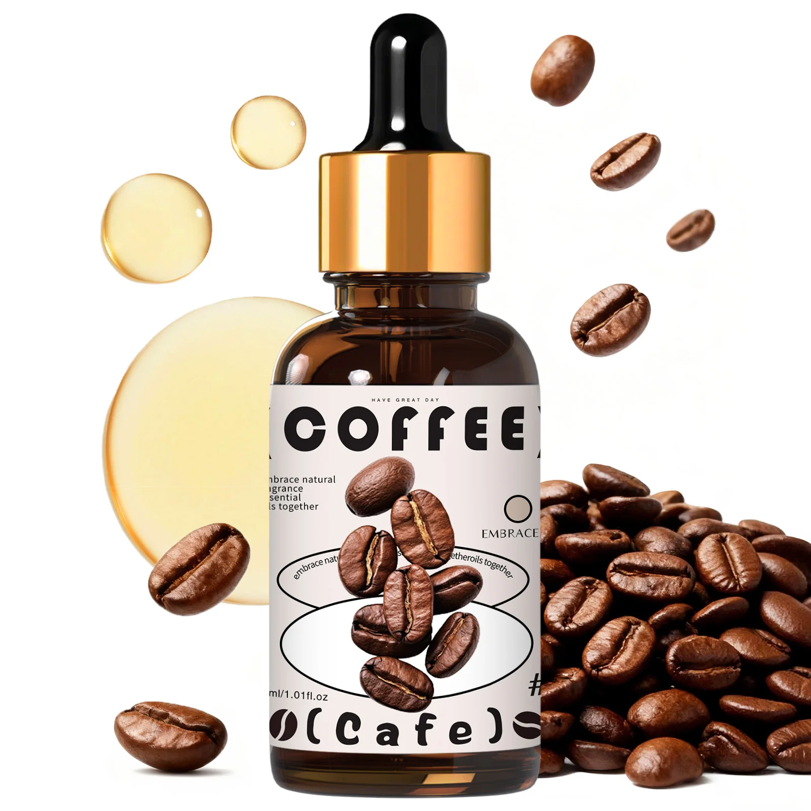 30ml Coffee Fragrance Oils For Diffusers Candles Making Gift To Friends Sweet Scent Humidifier