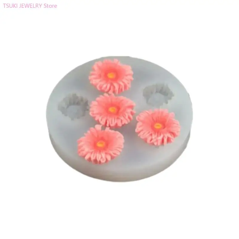 62ke قالب البتلة السيليكون المرن لكعكة الشوكولاتة صنع ملحقات صياغة غسالة الصحون آمنة #5