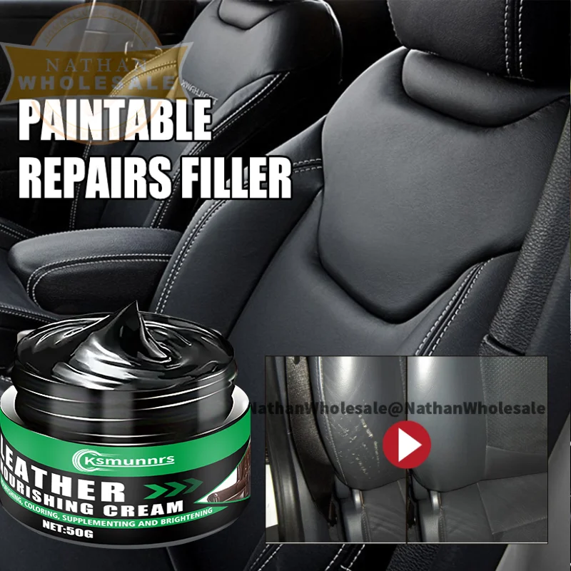 NEW!! Car Bumper Repair Paste -Premium Leather Filling Paste Car Leather Seat Repair Scratch Repair Sofa Leather Refurbish