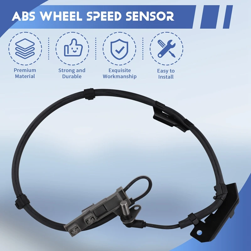 897387990151 Car Front Left ABS Wheel Speed Sensor For Isuzu D-MAX Pick Up Rodeo 2003-2014 897387989151