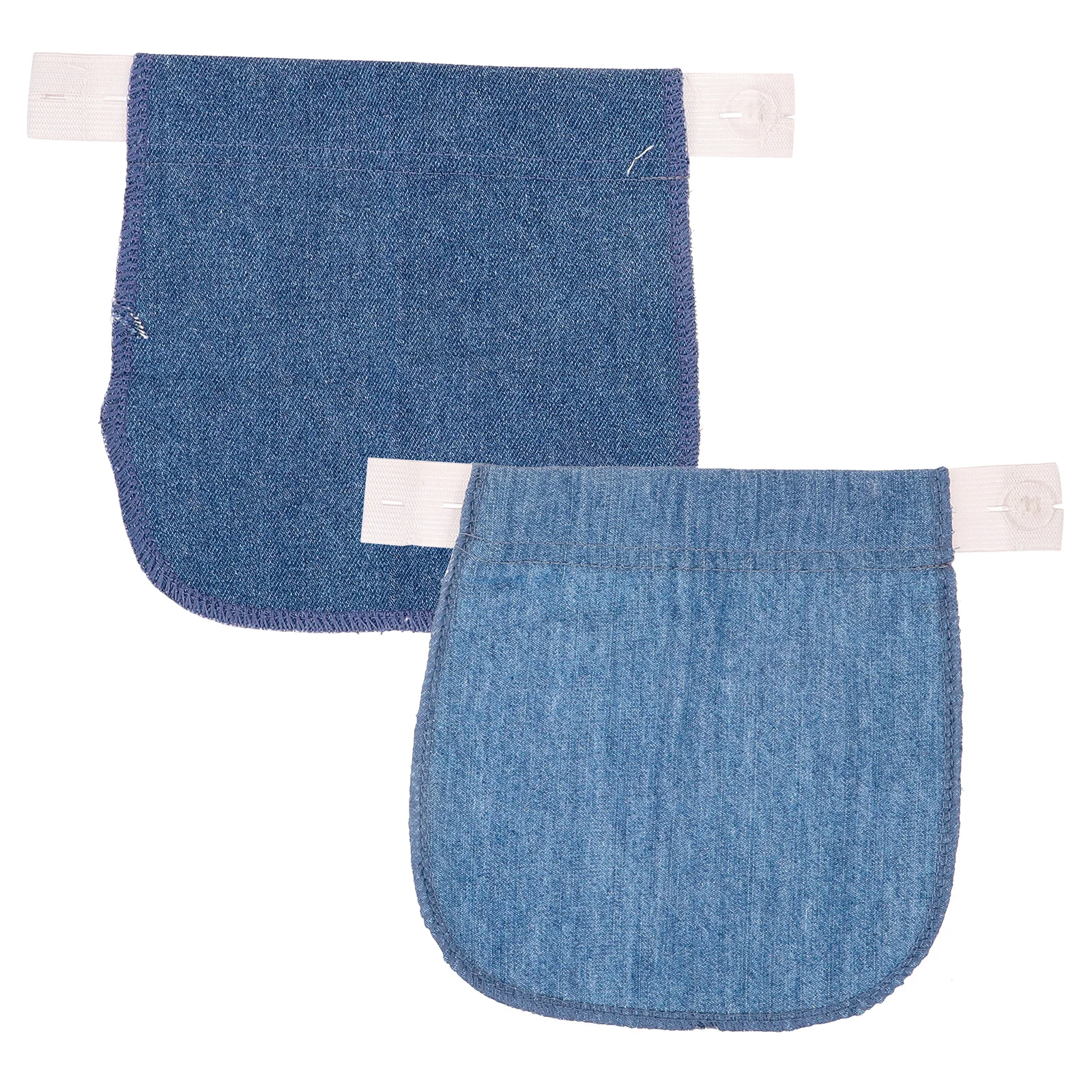 2 قطعة حزام مطاط موسع السراويل المريحة زر تمديدات للأمومة الرجال النساء قابل للتعديل الخصر تمتد السراويل إصلاح #2