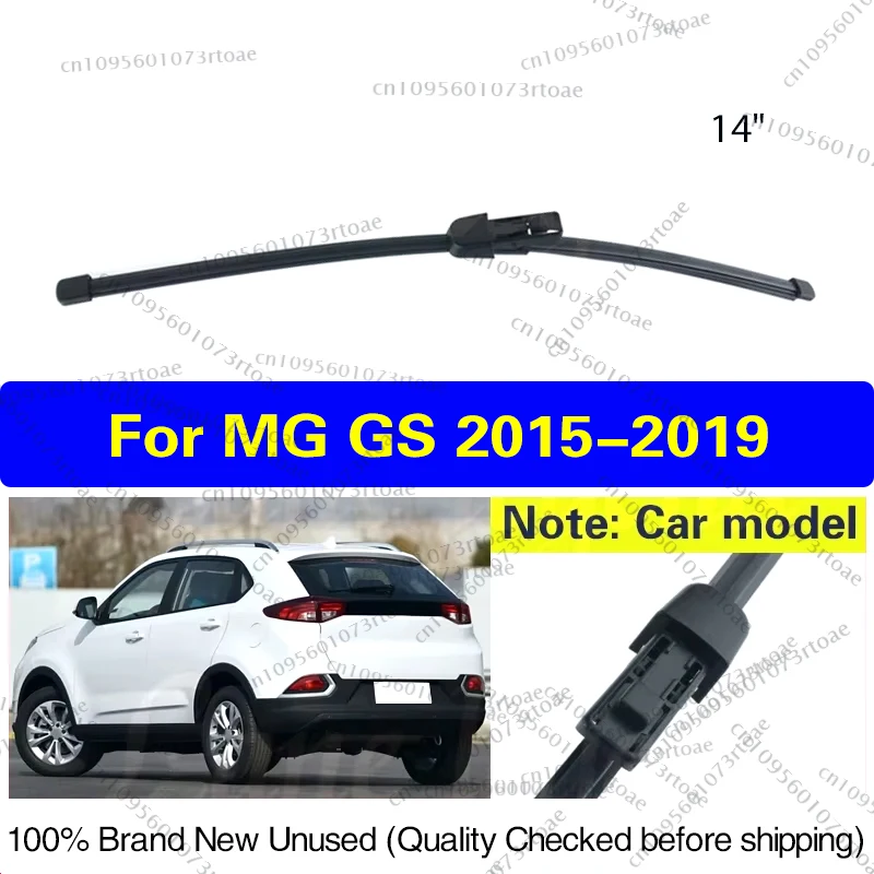 

For MG GS 2015 2016 2017 2018 2019 Wiper 14" Rear Wiper Blade Windshield Windscreen Clean Tailgate Window Brush Car Accessories