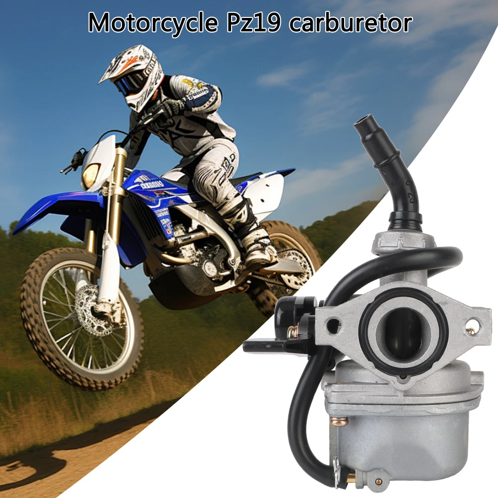 Carburador de motor de alto rendimiento para motocicleta, accesorios de coche de playa, 50CC, 70CC, 90CC, 110CC, ATV, PZ19