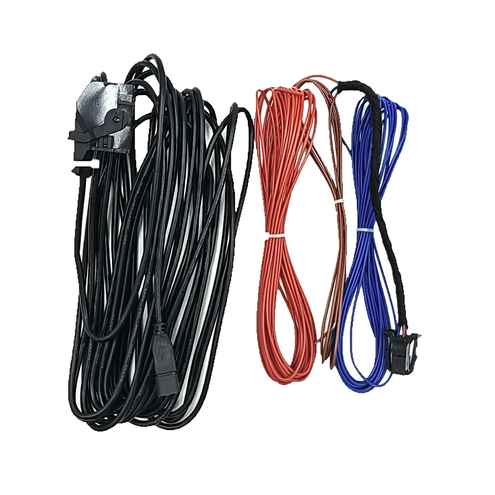 Für RCD510 RNS315 RNS510 SCIROCCO Passat CC JETTA MK5 MK6 GOLF Tiguan RGB Backup Rückansicht Kamera Kabelbaum Kabel