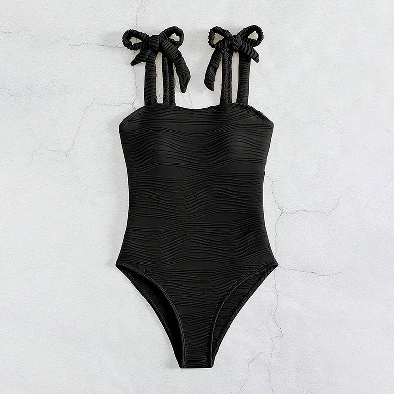 بدلة سباحة كلاسيكية كلاسيكية من Para Praia بدلة سباحة نسائية بيضاء من قطعة واحدة 2025 ملابس سباحة مضلعة جديدة بدلة استحمام نسائية عالية الخصر