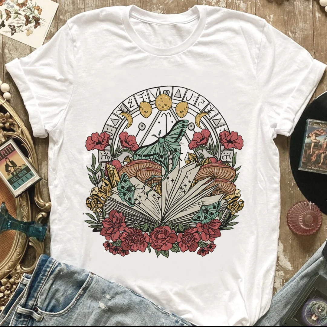 Women T ShirtShort Sleeves Summer Women'S Fashion Fun Greek Goddess Print 90s Printed Women'S  T-Shirt Graphic Loose T-Shirt.