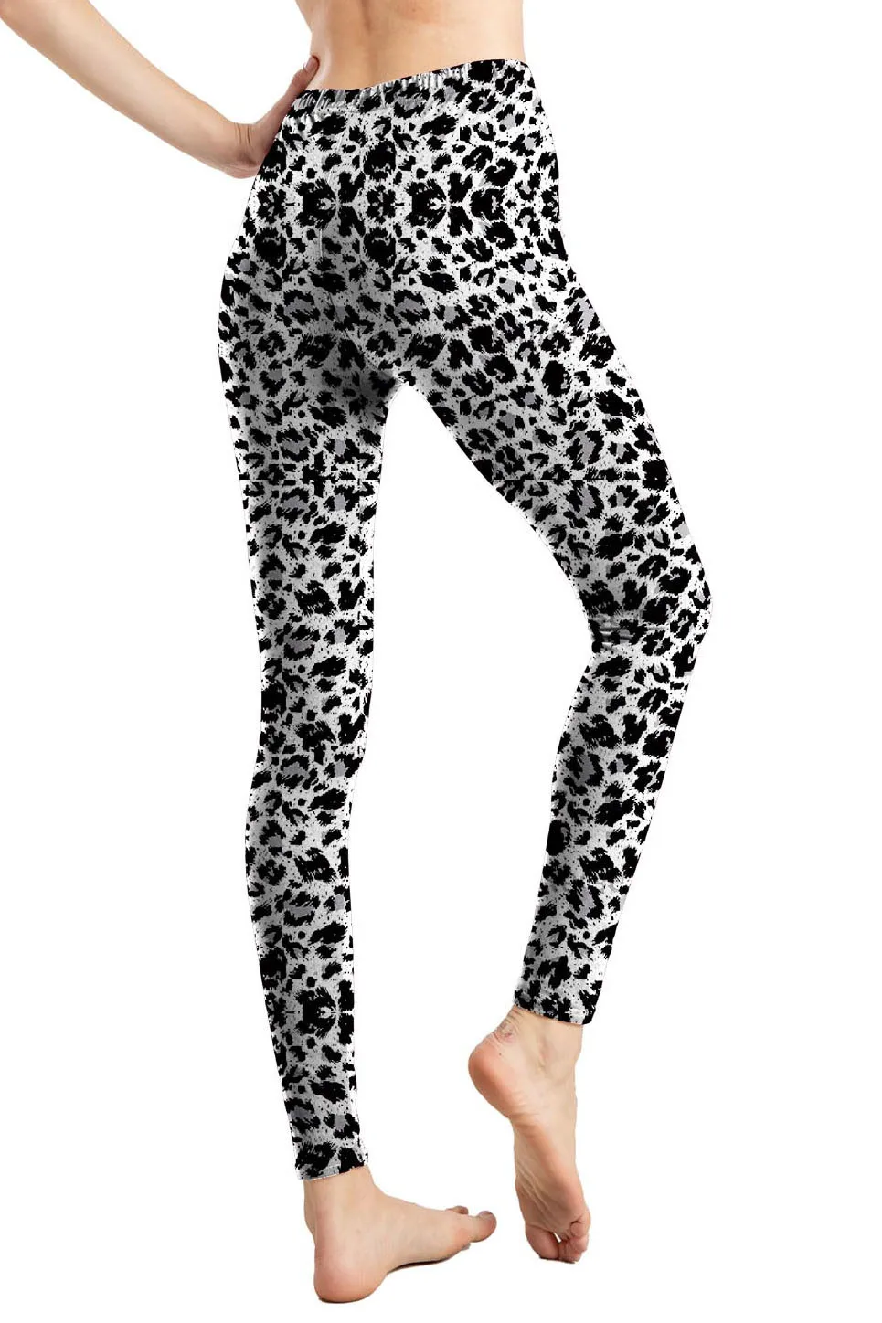 Leopard Leggings Printed High Waist Wildthing Leopard Elasticity Pants Soft Trousers For Women Workout Tights Fitness Outfits