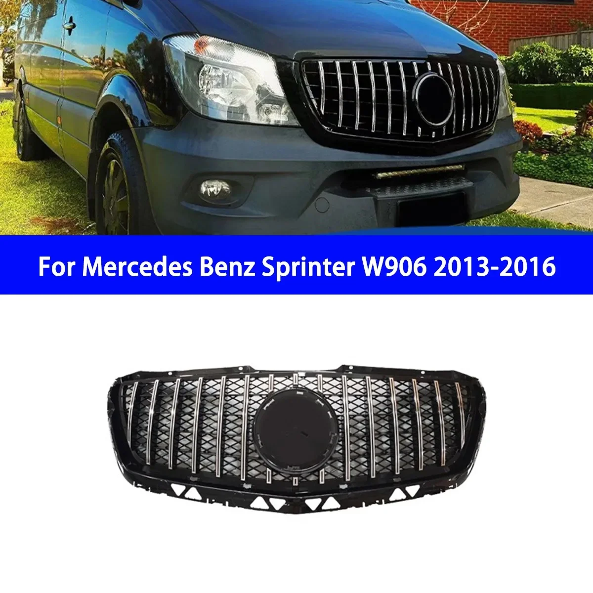 

Suitable for Mercedes Benz Sprinter W906 2013-2016 Modified GT Grille