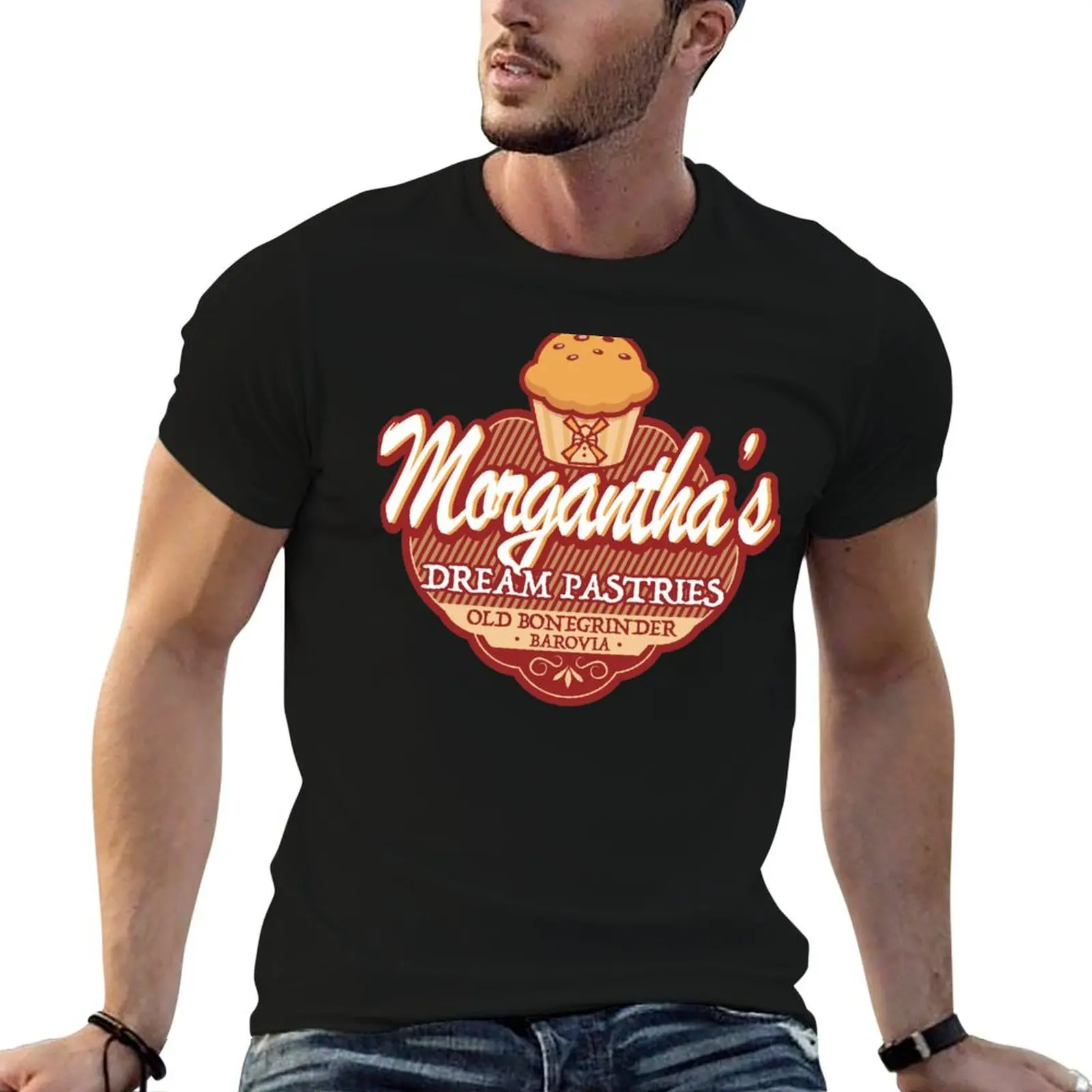 Morgantha's Dream Pastries T-Shirt Light Athletic Short Sleeve Tee Shirt