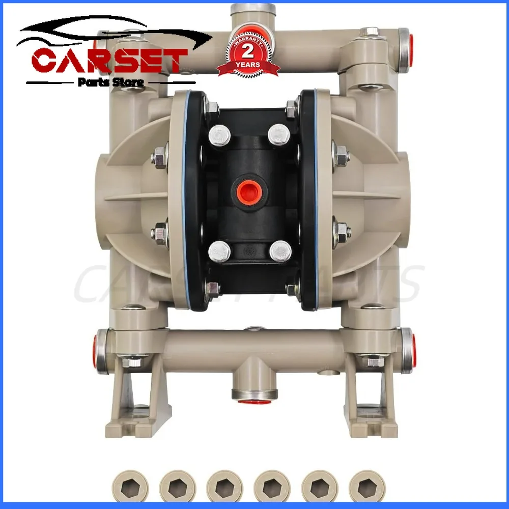 

66605J-344 Pneumatic Diaphragm Pump for Ingersoll Rand Classic Air Compressor Polypropylene Fluid Caps & Manifold