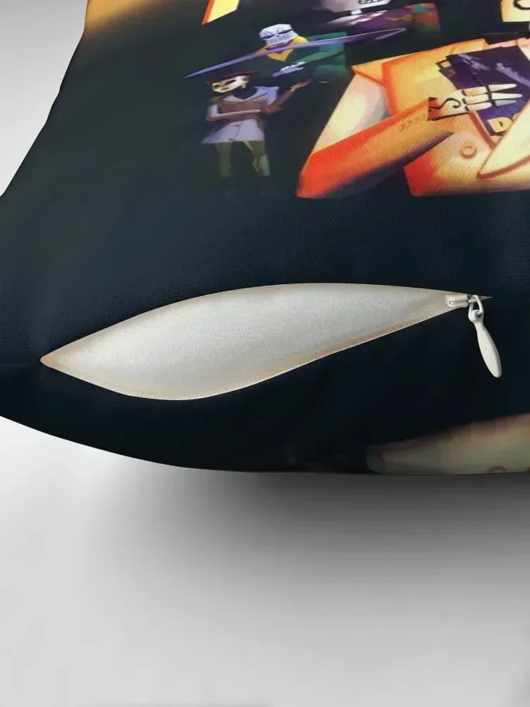 Grim Fandango (High Contrast) Throw Pillow luxury sofa pillows Christmas Pillowcase sleeping pillows pillow