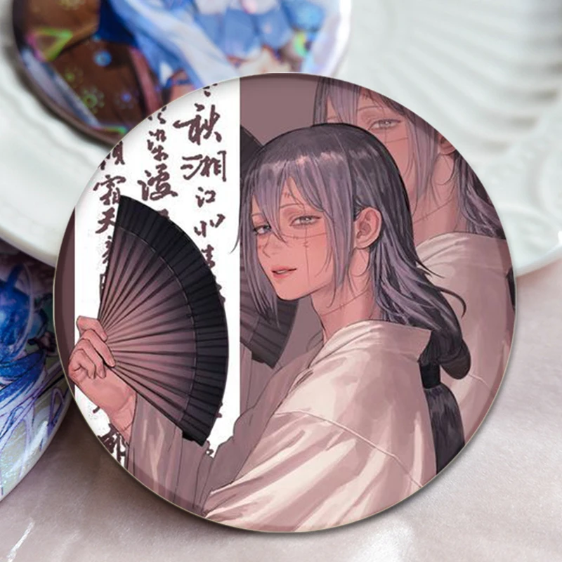 Mahito Anime Figure Badge Cartoon Comic Horror Brooches Handmade Exquisite Enamel Pins for Clothes Accessories Jewelry Backpack