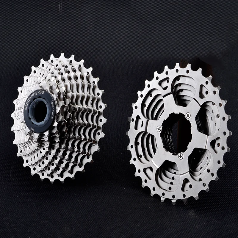 SUNSHINE K7  9 Speed Road Bike Cassette Freewheel 9V 11-23T 25T 30T 32T 34T Cycling Sprocket For Parts Sora 3300 3500 R300