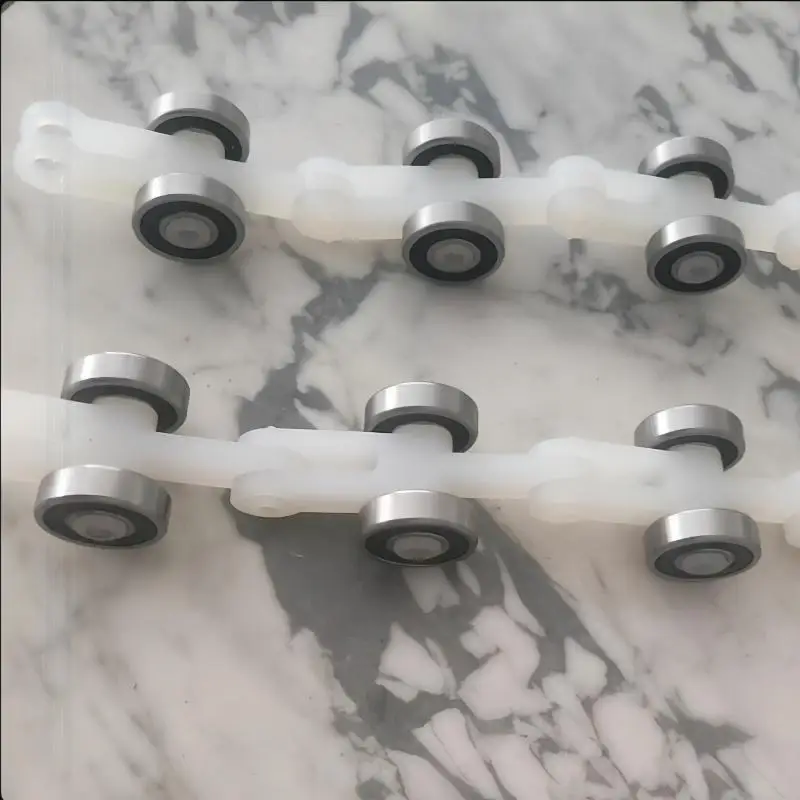 Elevator escalator rotary chain double fork 17 sections 19 sections 21 sections 24 sections pulley handrail angle chain