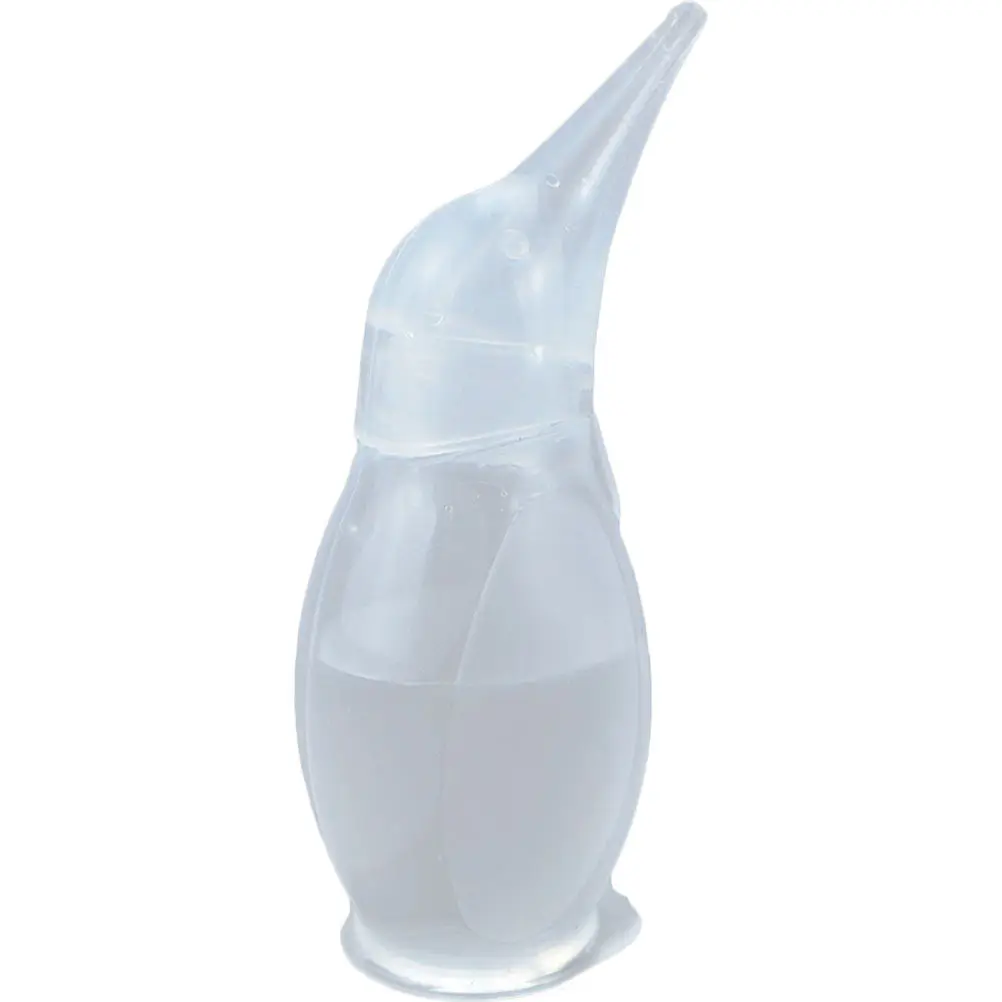 Silicone Nose Cleaner Newborn Toddler Suction Device Mucus Infant Manual Mucus Cleaner
