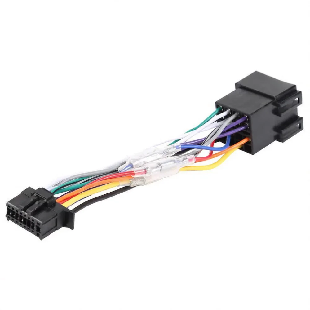 Pioneer CD Player Cable Interface To ISO Wiring Harness For VW Peugeot Car Radio Audio System Modified Adapter plug