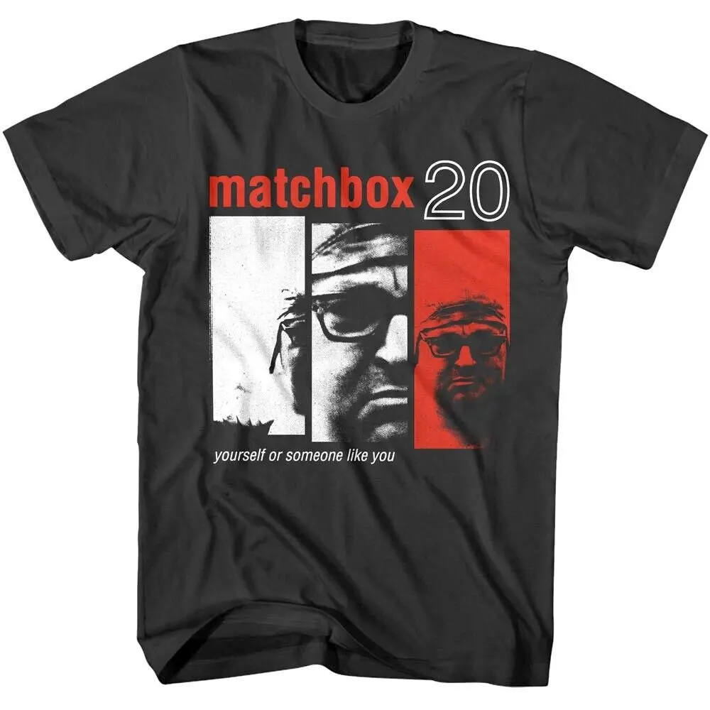 Matchbox Twenty Shirt Yourself or Someone Like You Men's Tees Summer Men's and Women's Loose and Breathable T-shirt Top