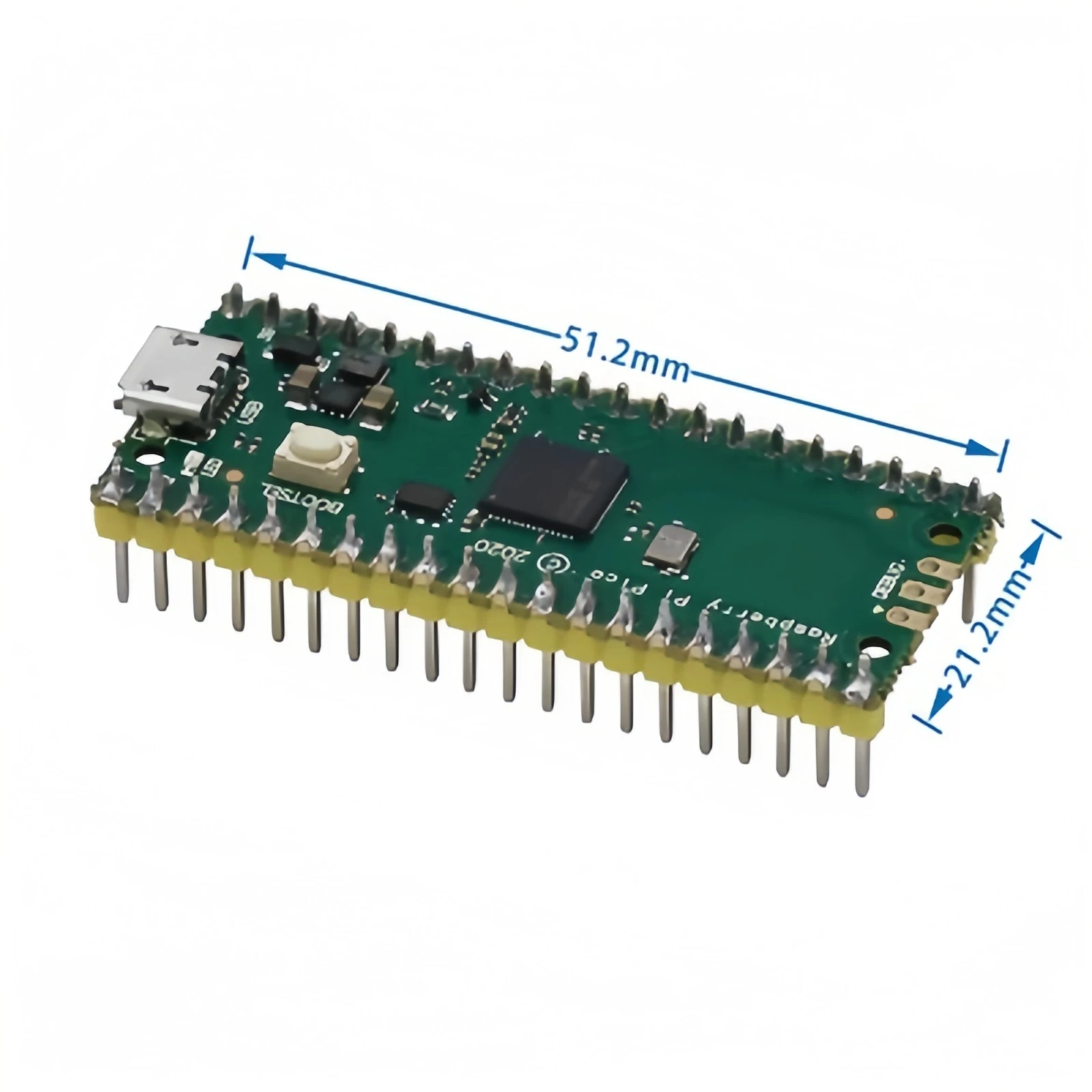 Kompatibel mit dem Raspberry Pi Pico Entwicklungsboard, Raspberry Pi PICO Dual-Core RP2040, unterstützt Python – Detail 3