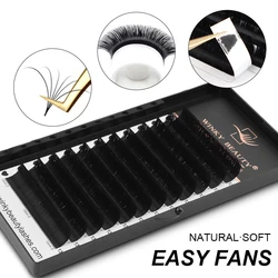 Winky Beauty Easy Fans Volume Lashes Extensions Auto Fans Eyelashes False Flowering Auto Fan Eyelashes Blooming Volume Cilios