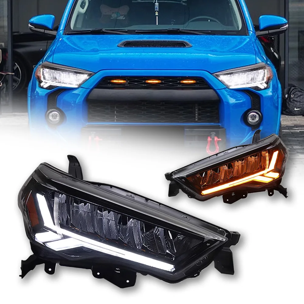 

Car Lights For Toyota 4Runner 2014-2020 LED Car Lamps Daytime Running Lights Dynamic Turn Signals Car Accessories