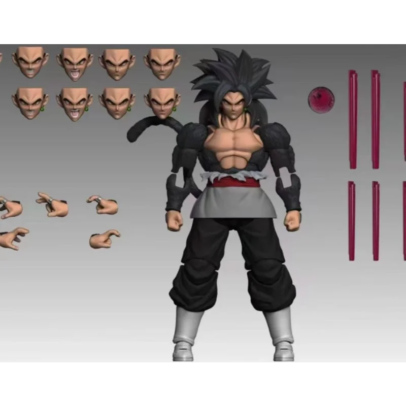 Schwarzes Loch Spielzeug TK Custom Dragon Ball Z SHF Super Saiyajin 5 SSJ4 Son Goku Son Gohan Xicor Anime Actionfiguren Modelle Spielzeug Geschenke