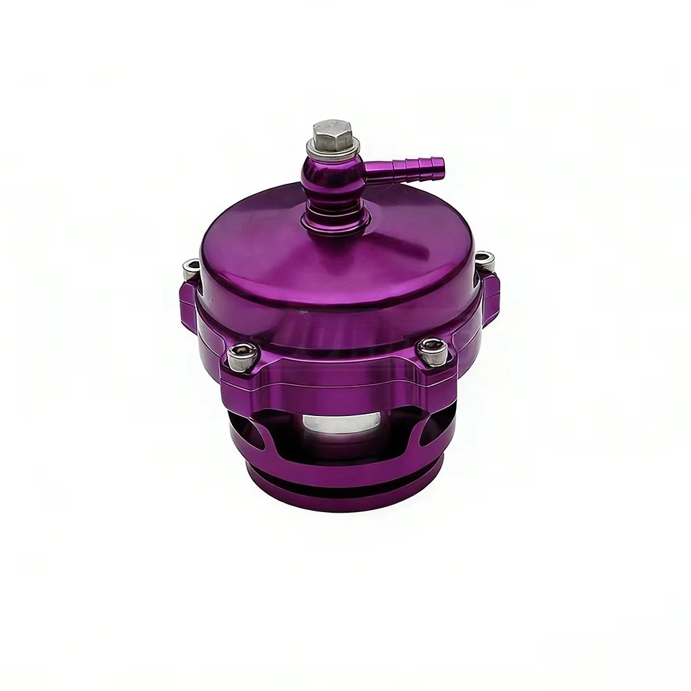 Universal Car Racing Parts Polished Billet Aluminum 50mm Dump Blow Off Valve Bov Turbo with AL Flange and Clamps