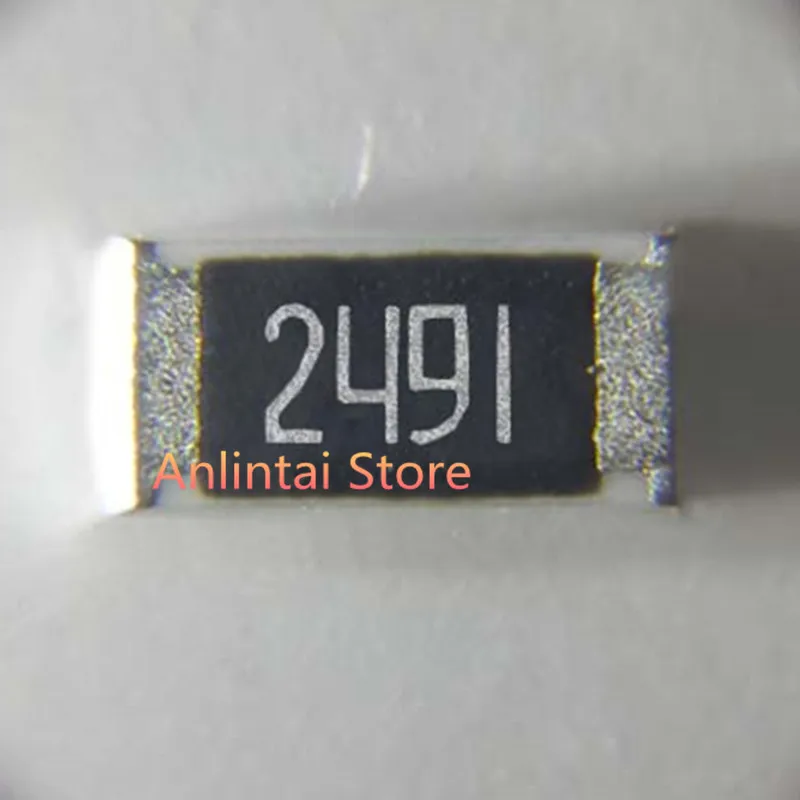 100PCS SMD Resistance 2490 2491 2492 2493 2494 0805  1206  1210  2010 ±1% Thick Film Resistor Contact us for other products