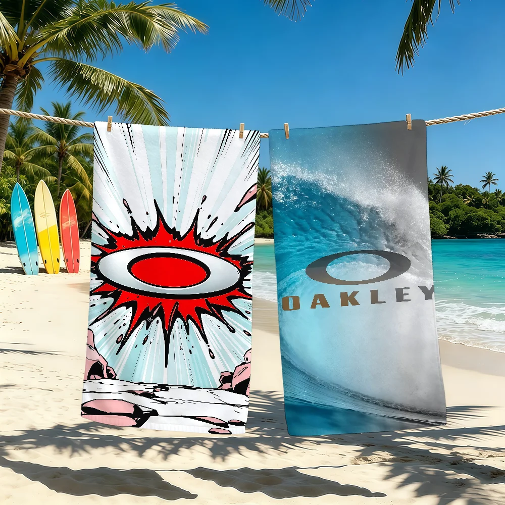 Towel For Outdoor Camping Beach Fashion Towel O-OakleyS-ES Super Absorbent Quick-Drying Logo Summer Towel