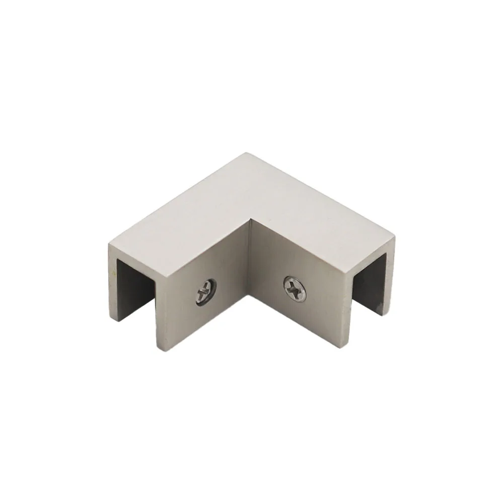 90 Degree Angle Clamp Square Glass Clamp Brass Glass Holder 90 Degree Angle Support Sleek Modern Design Compact Size