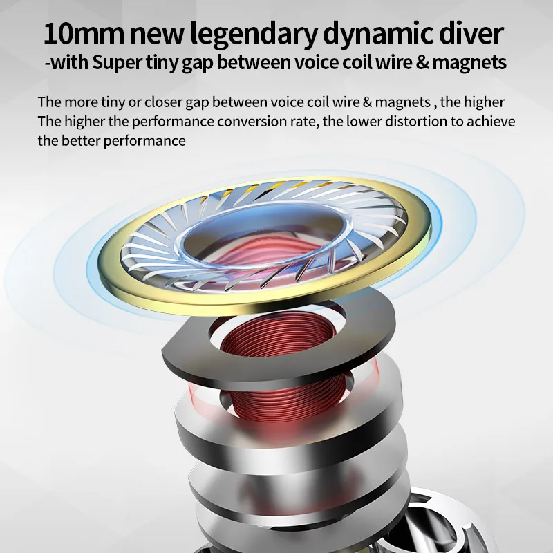 CCA CXS السلكية سماعة HiFi معدن الألومنيوم في الأذن رصد سماعات سماعات الموسيقى الرياضة لعبة باس في الهواء الطلق ميكروفون سماعة الرأس