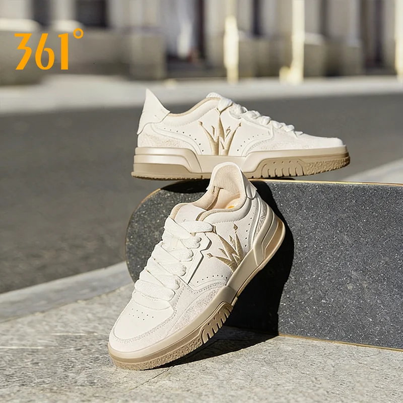 361 Degrees Joker Vibe Men's Board Shoe Comfortable Versatile Leisure Lightweight Wear-resistant Male Sneakers 572611109