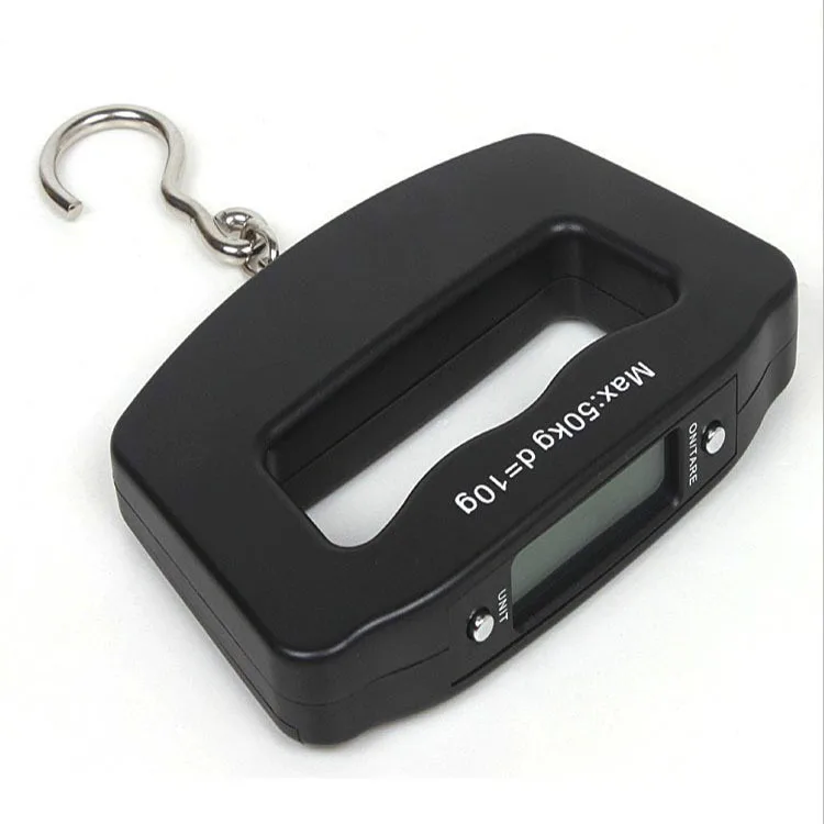 50kg Mini Portable Electronic Scale Home Household Supermarket Buying Vegetables Fishing Hook Scale Express Parcel Luggage