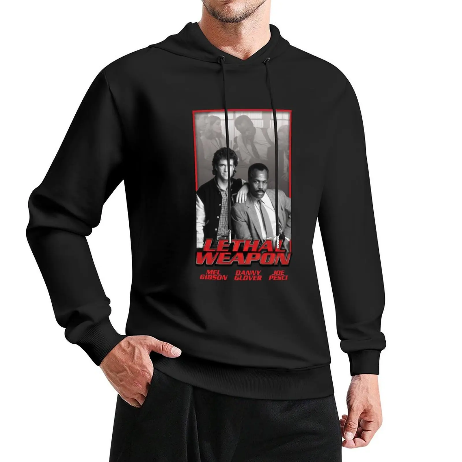 

Lethal Weapons Pullover Hoodie men clothing tracksuit men