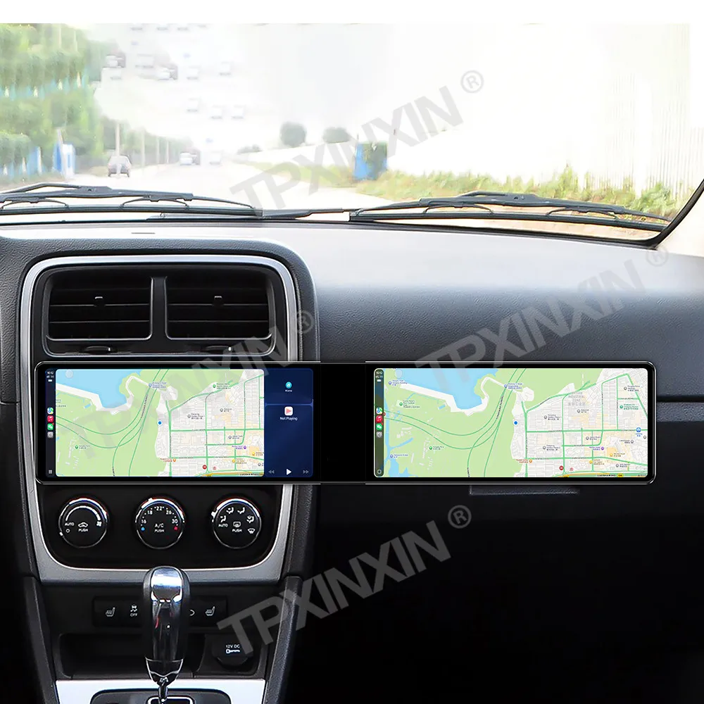 

Автомагнитола Android Auto Carplay для Dodge Caliber 2010-2012, 24,6-дюймовый двойной экран, GPS-навигация, стерео, мультимедийный плеер, DSP