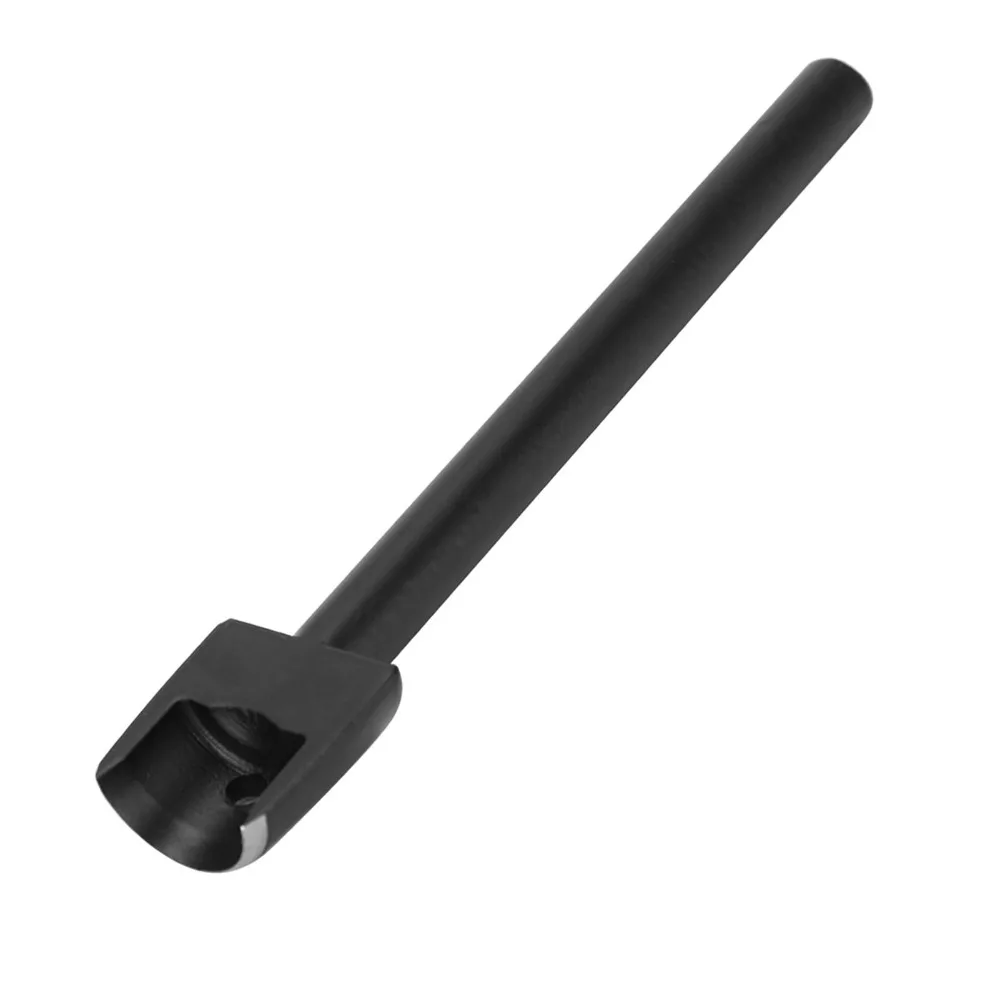 20mm Size Leather Corner Punch Manual Operation Black Color Half Round Punch Cutter Carbon Steel Leather Craft Punch Tool
