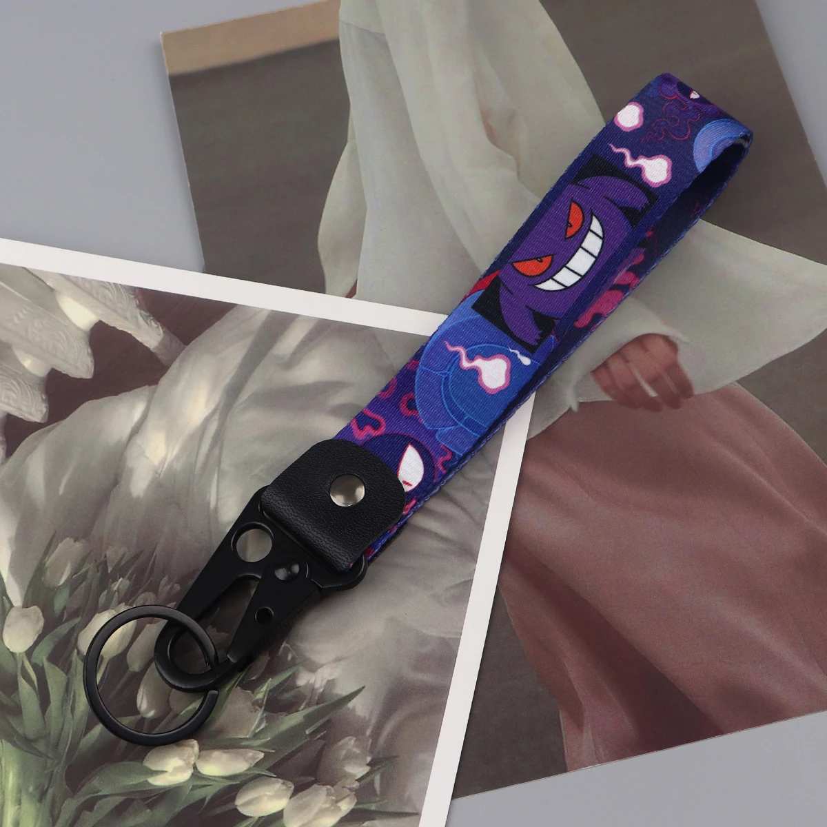 

Anime Game Short Lanyard Car Keychain Keys Holder Cosplay Accessories Keychains for Men Women Keyring Gift Fashion Jewelry