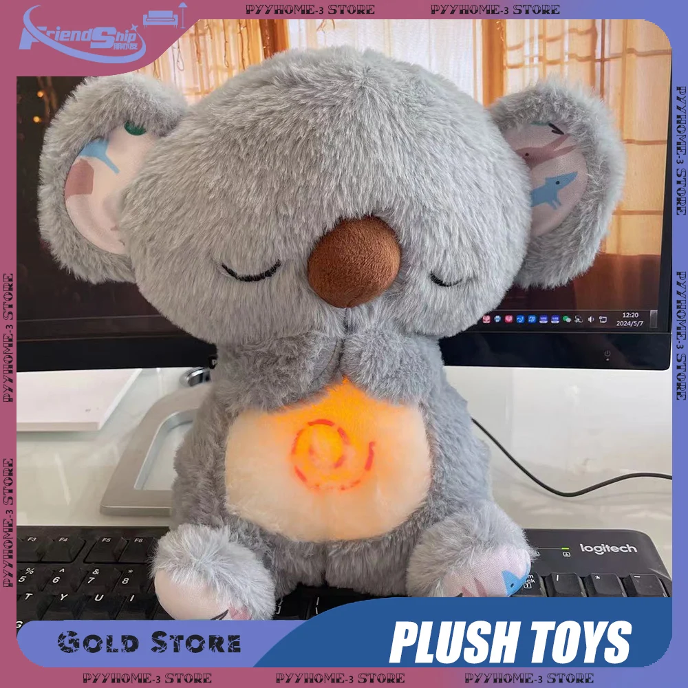 لعبة كوالا القطيفة مهدئة للتنفس لتخفيف القلق ألعاب محمولة لتخفيف التوتر مرافقة هدايا علاج التنفس أثناء النوم #1