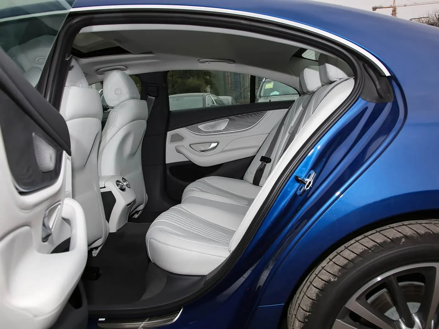 Spezieller Autositzbezug für Mercedes Benz CLS 2018 2019 2020 2021 2022 2023, PU-Leder Sitzkissen-Schutz, Autositzbezüge – Detail 3