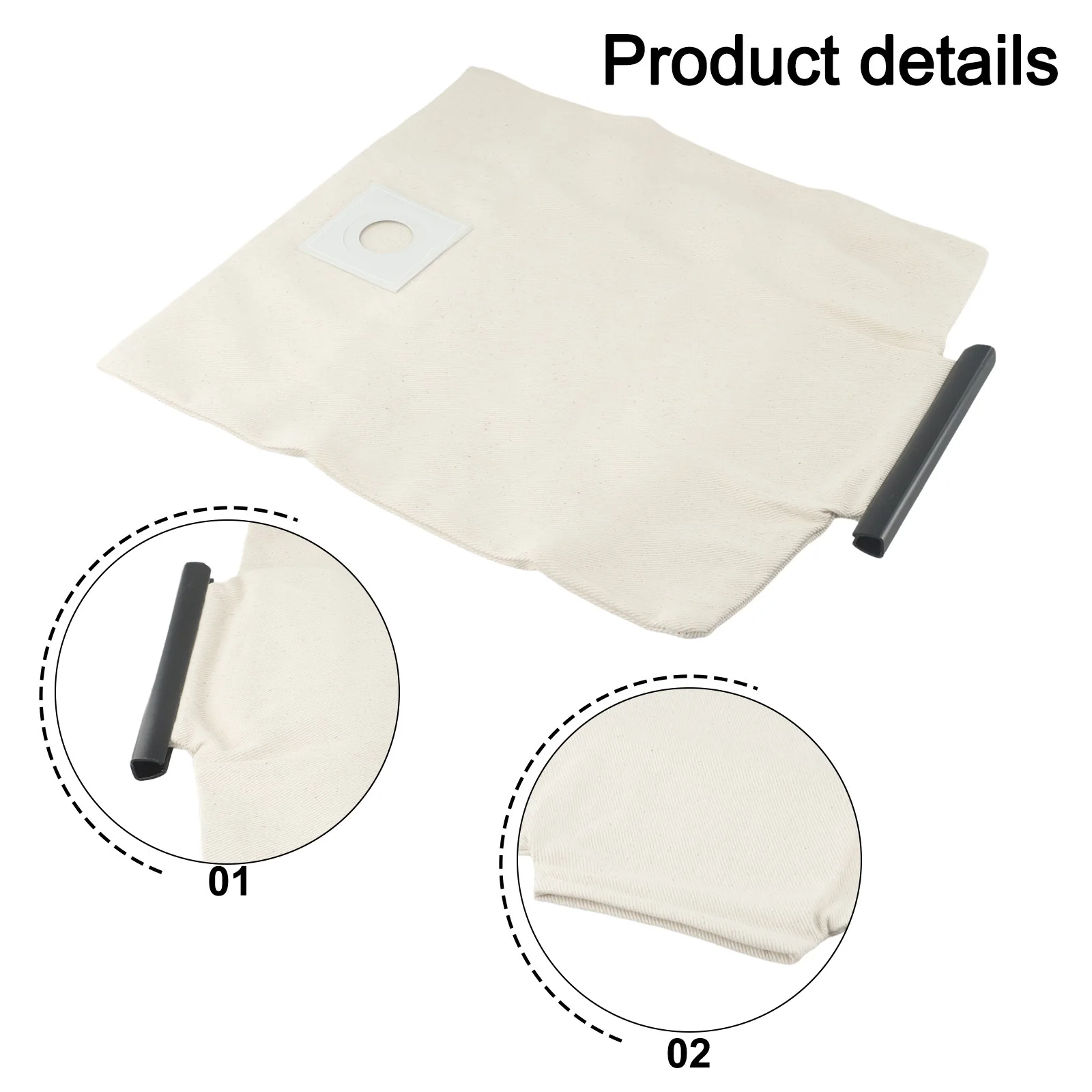 Practical High Quality Dust Bag Canvas Househeld Cleaning Reusable For Nilfisk For Trayfor For VP100 VP200 VP300